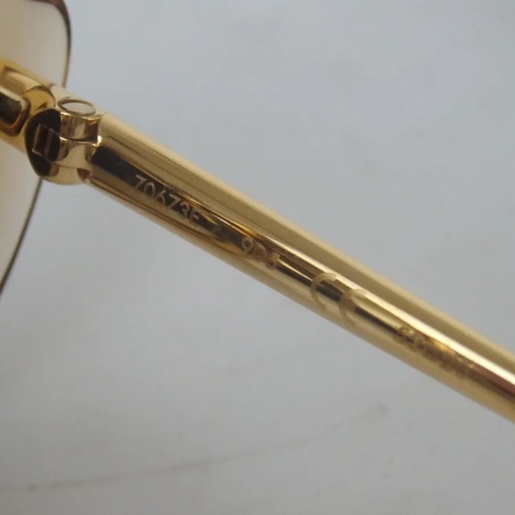 AUTH Authentic LOUIS VUITTON Willow BRW Sunglasses - Picture 8 of 12